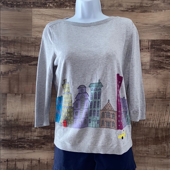 Talbots Tops - TALBOTS : petite spring sweater CITY DESIGN